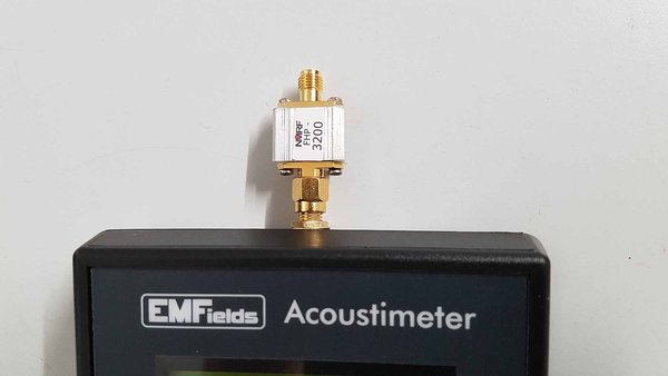 Hochpassfilter 3,2 GHz, "5G-Filter" mit SMA Anschluss für Hochfrequenz Messgeräte